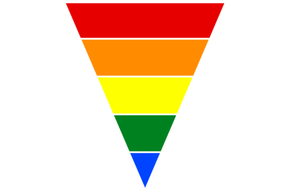 Download Retro Triangle LGBT Pride Background - Premium Resources