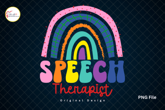 Download Rainbow SLP Shirt, Speech Therapist PNG - Therapist Collection