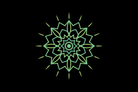 Download Mandala Gradient Ornament Graphic Design - Graphic design Collection