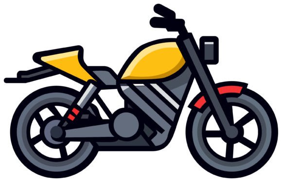 Download Illustration of Motor Cycle Vector - Illustration Collection