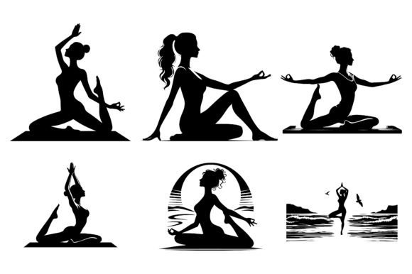 Download Woman Yoga Icon Vector Illustration - Illustration Collection