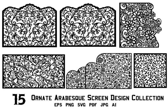 Download Ornate Arabesque Screen DesignCollection - Ornate Collection