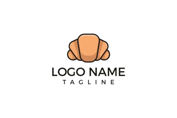 Download Croissant Bread Logo Illustration - Illustration Collection