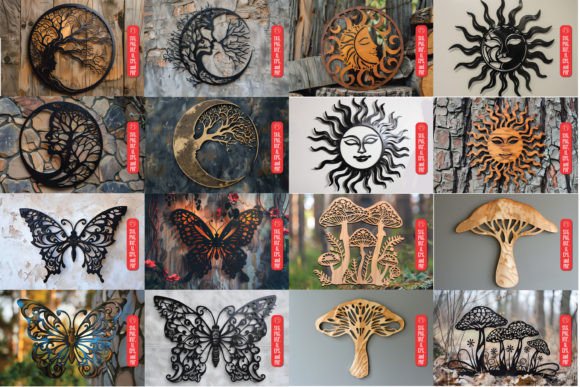 Download Mystical Decor Laser Cut SVG Mega Bundle - Mystical Collection