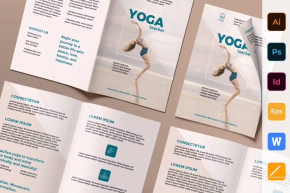 Download Yoga Instructor Brochure Template - Yoga instructor Collection